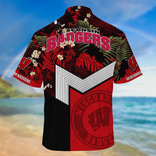 Wisconsin Badgers New Collection Summer 2022 Hawaiian Shirt