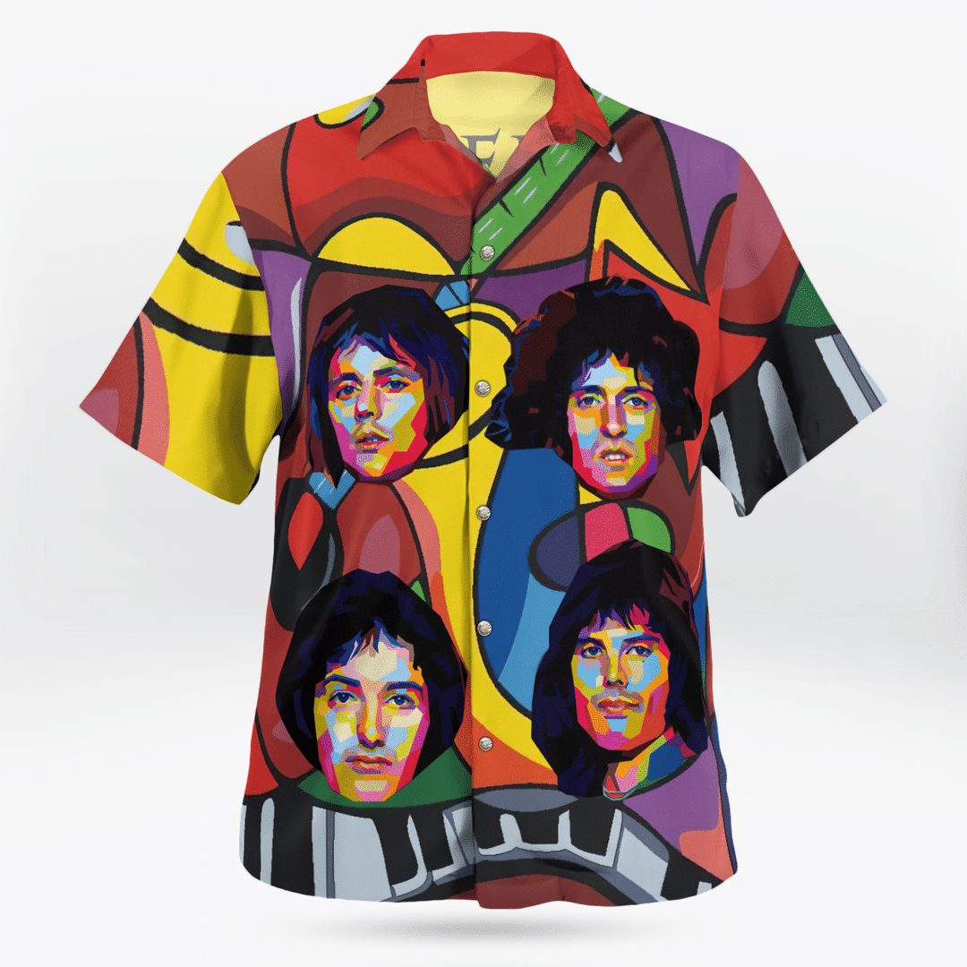 Queen Freddie Mercury Hawaiian Shirt