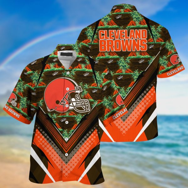 Cleveland Browns NFL Tropical Hawaiian Shirt