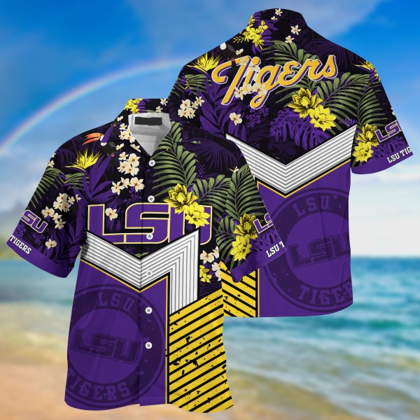 LSU TIGERS New Collection Summer 2022 Hawaiian Shirt