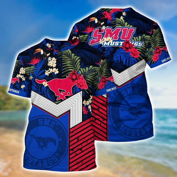 SMU Mustangs New Collection Summer 2022 Hawaiian Shirt