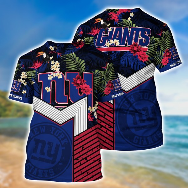 New York Giants New Collection Summer 2022 Hawaiian Shirt