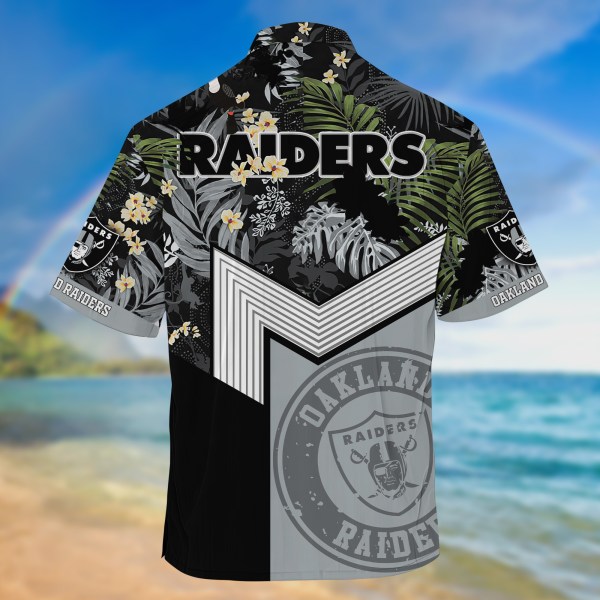 Oakland Raiders New Collection Summer 2022 Hawaiian Shirt