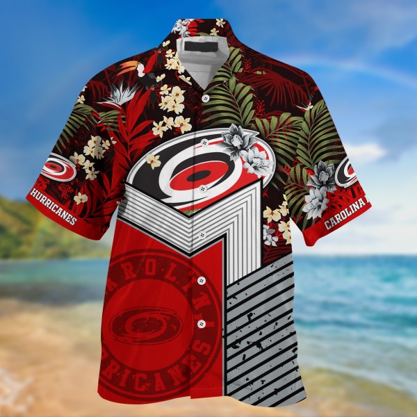 Carolina Hurricanes New Collection Summer 2022 Hawaiian Shirt