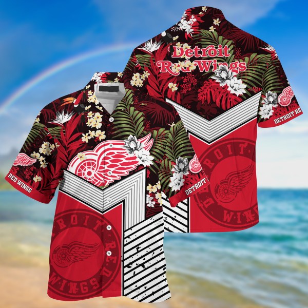 Detroit Red Wings New Collection Summer 2022 Hawaiian Shirt