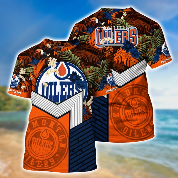 Edmonton Oilers New Collection Summer 2022 Hawaiian Shirt