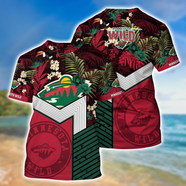 Minnesota Wild New Collection Summer 2022 Hawaiian Shirt