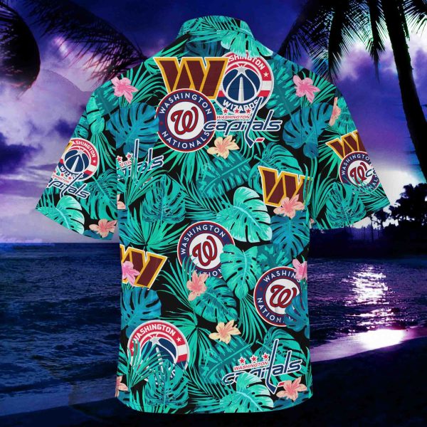 Washington Sports Teams New Listing 2022 Hawaiian Shirt