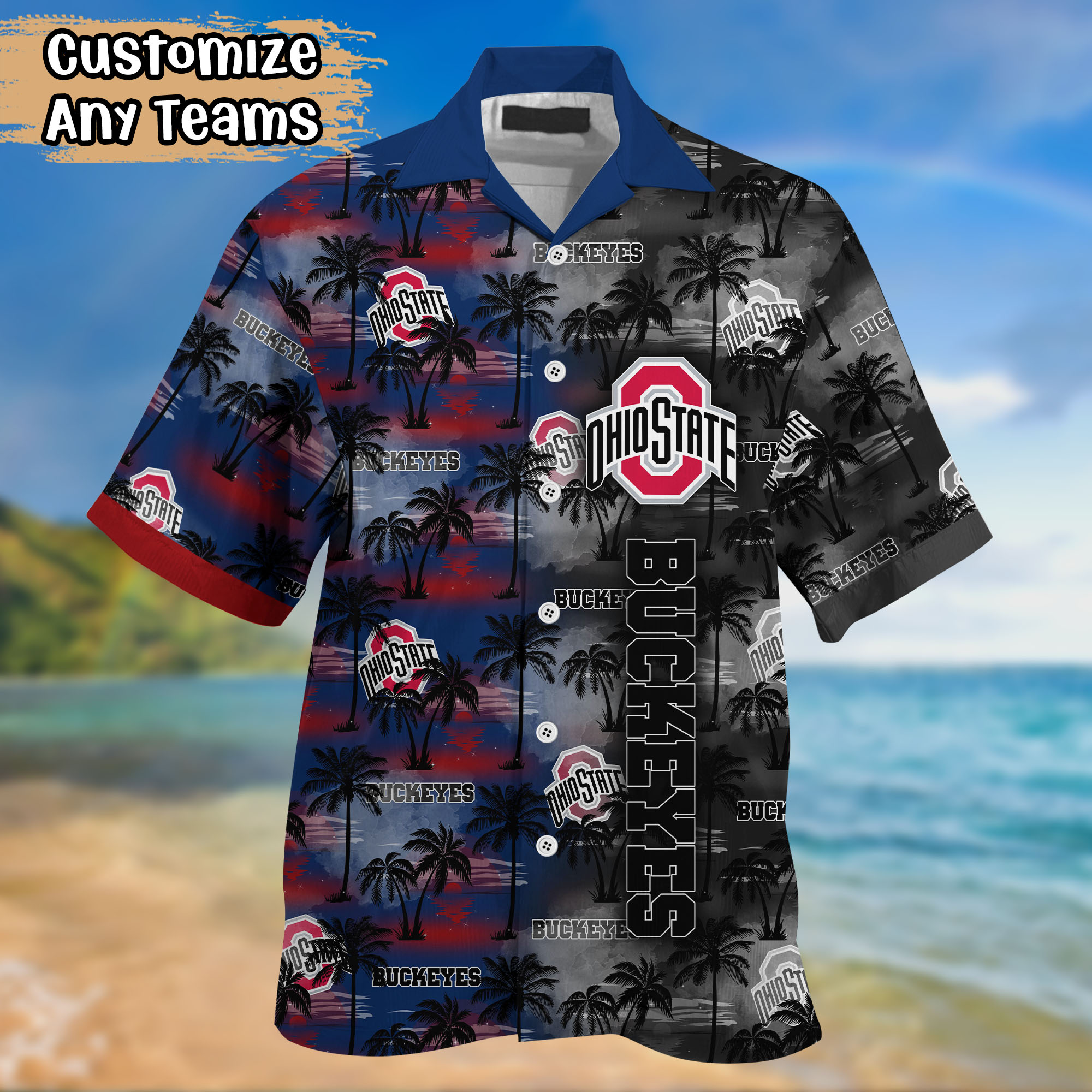 Ohio State Buckeyes Summer 2022 Hawaiian Shirt