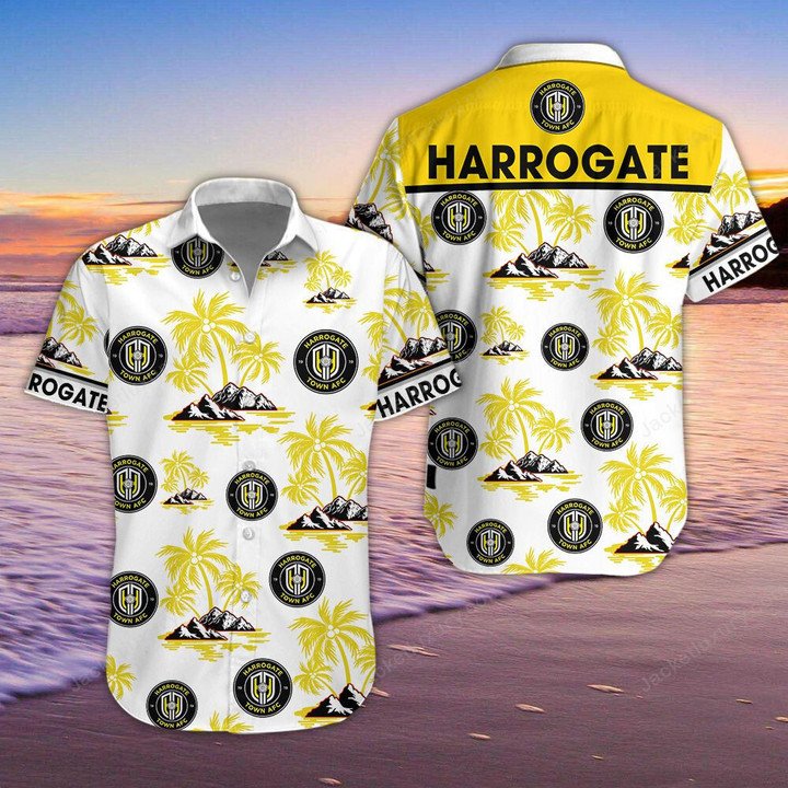 Harrogate Town AFC Hawaiian Shirt