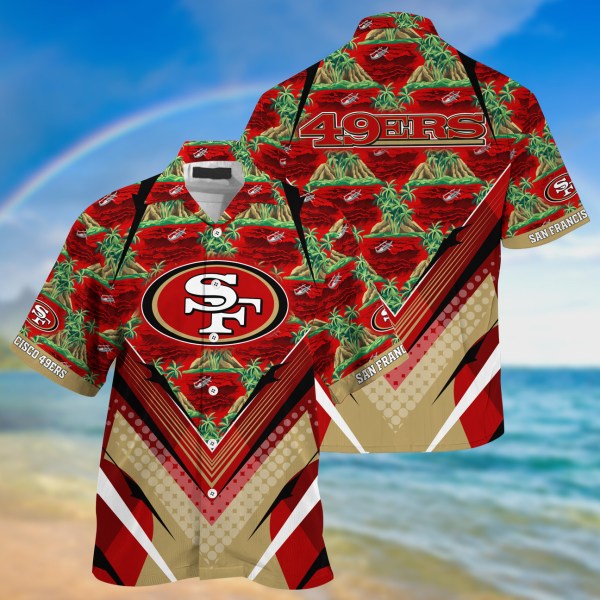 San Francisco 49ers NFL Tropical Hawaiian Shirt
