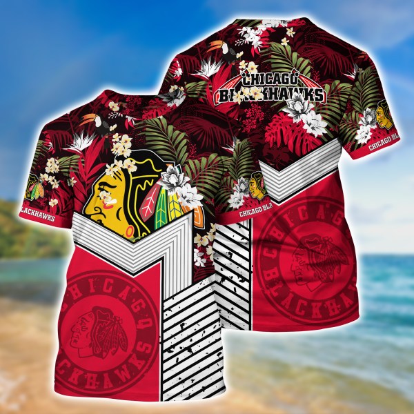 Chicago Blackhawks New Collection Summer 2022 Hawaiian Shirt