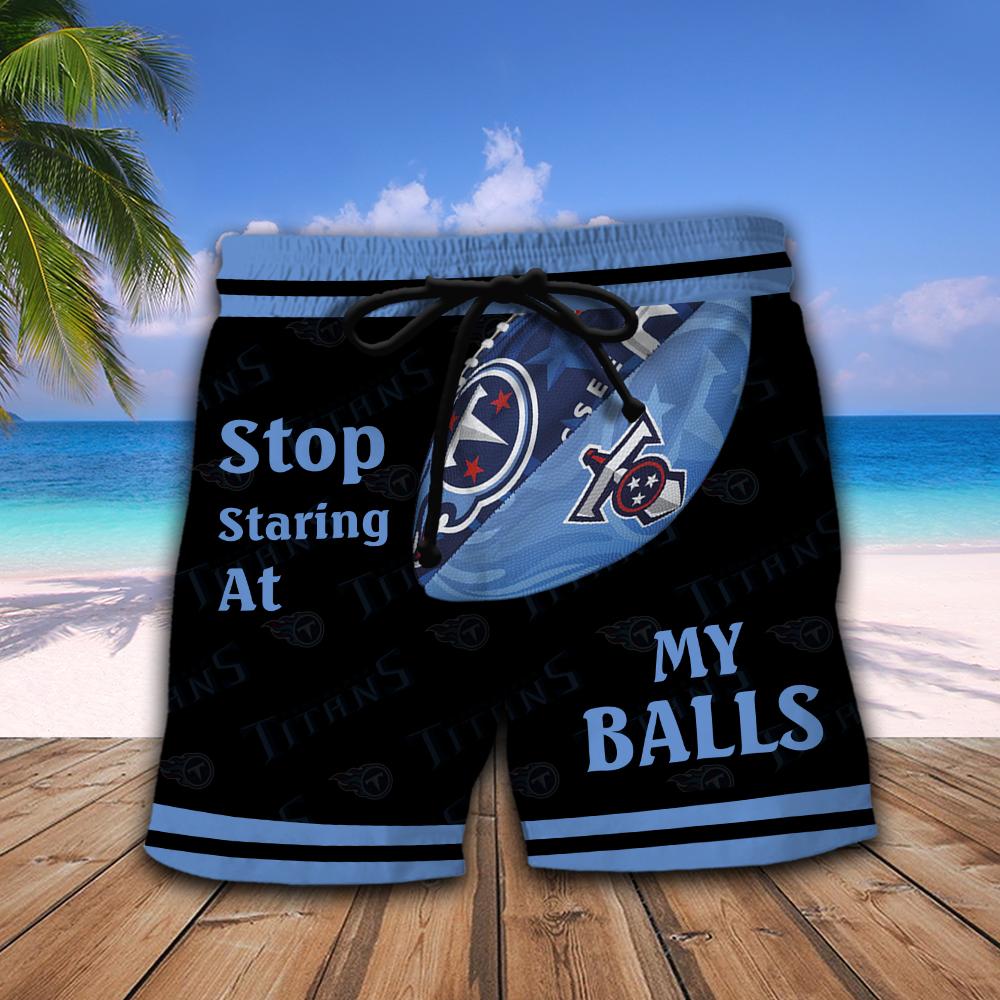 Tennessee Titans NFL Stop Staring At My Balls Men Short