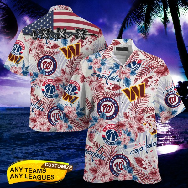 Washington Sports Teams US New Arrivals 2022 Hawaiian Shirt