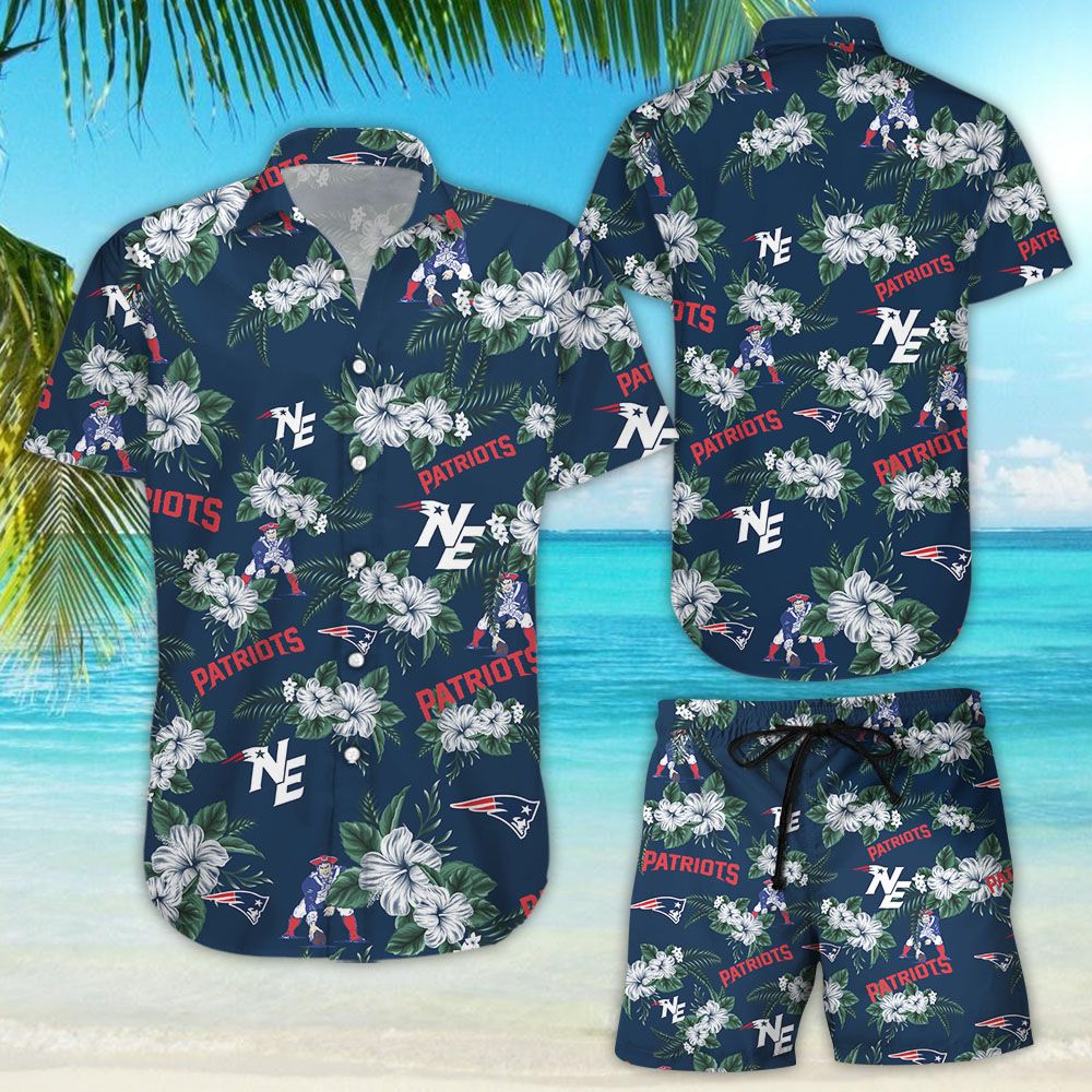 NFL New England Patriots Summber Beach Hawaiian Shirt