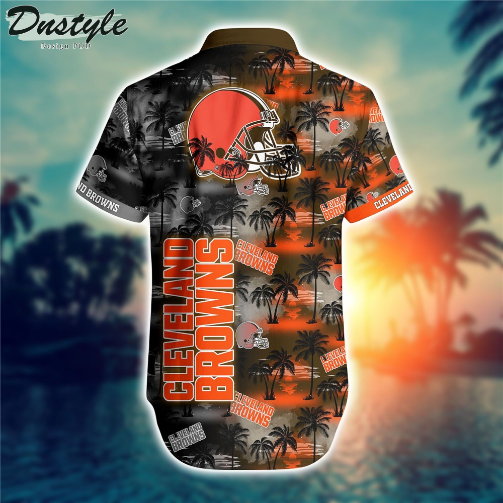 Cleveland Browns Flower Gift For Summer 2022 Hawaiian Shirt