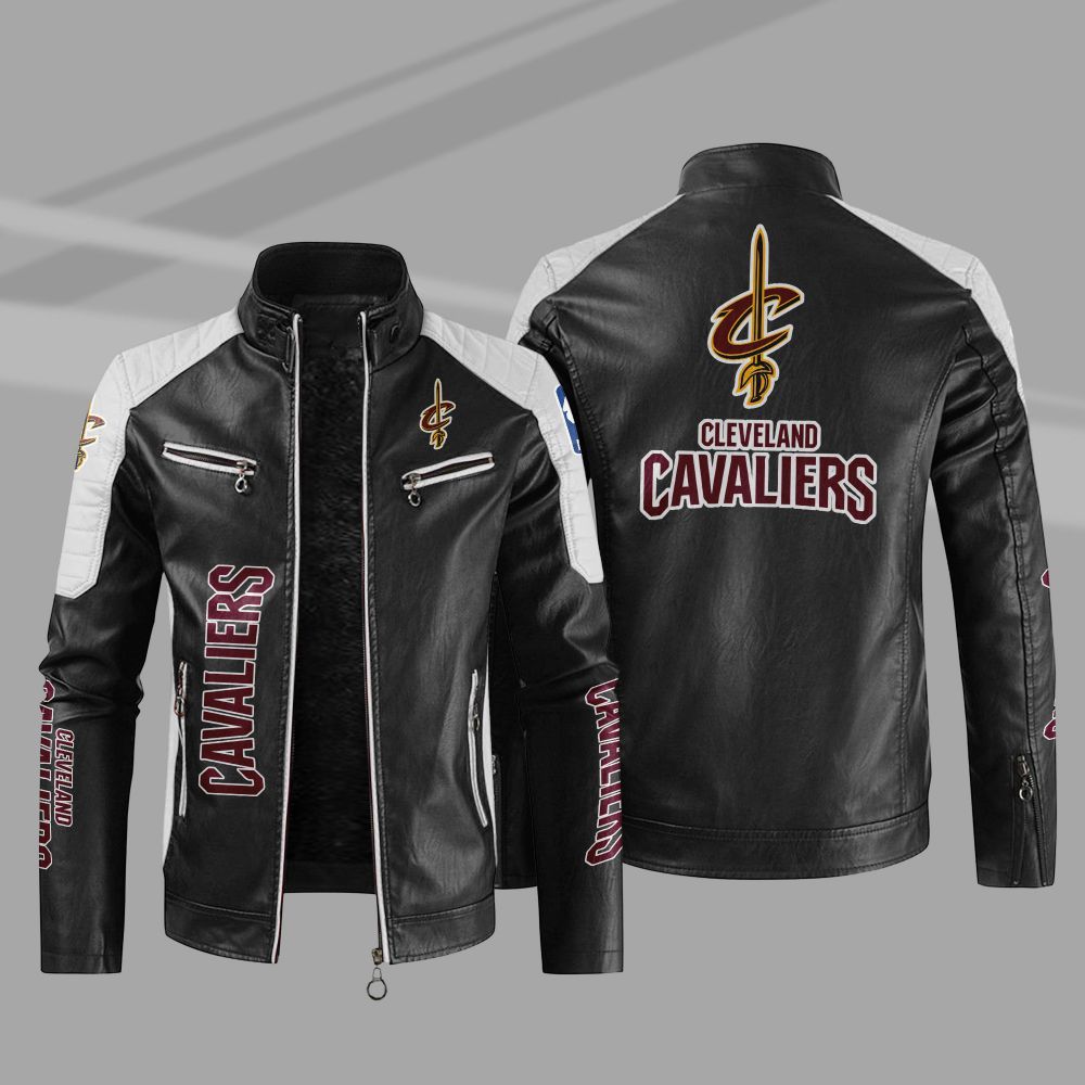 Cleveland Cavaliers NBA Leather Jacket