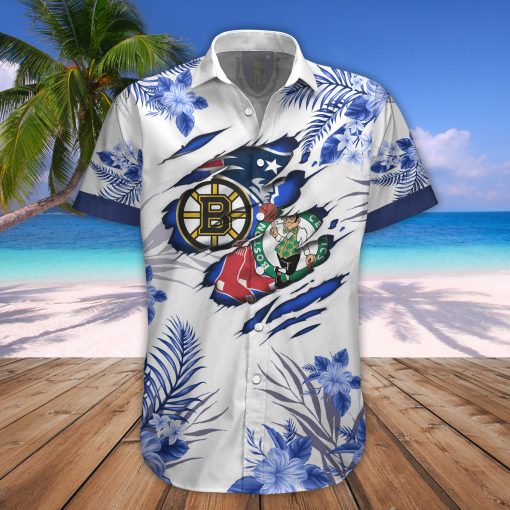 Boston Sports Team Hawaiian Shirt