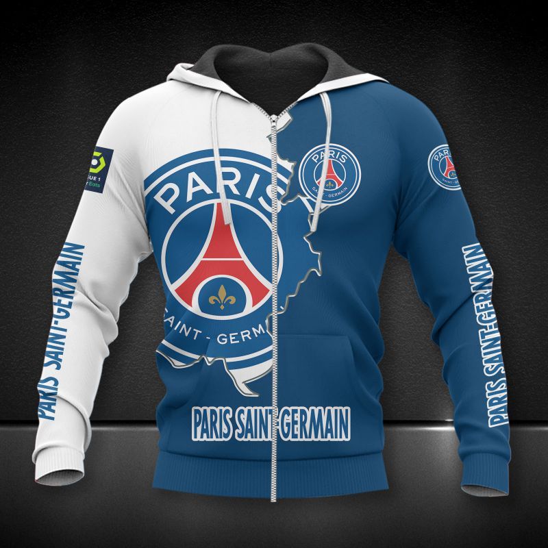 PSG 3d all over printed hoodie