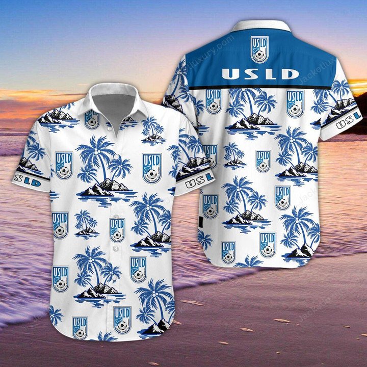USL Dunkerque Hawaiian Shirt