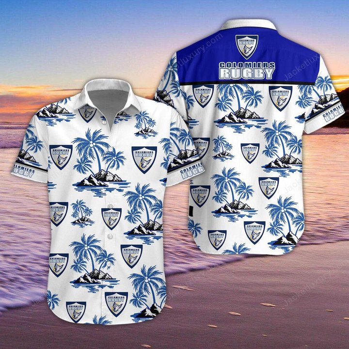 Colomiers Rugby Hawaiian Shirt