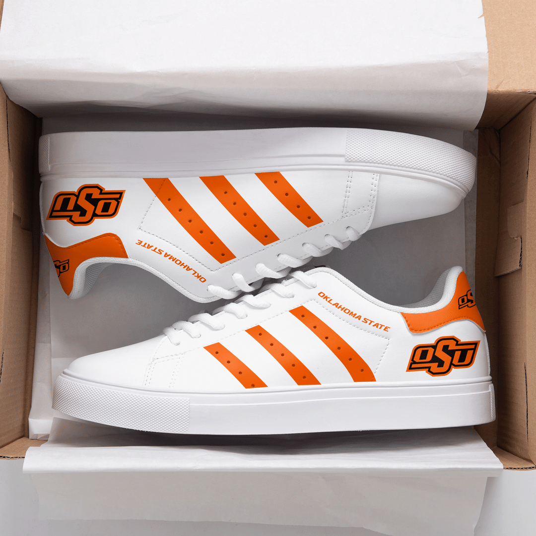 Oklahoma State Stan Smith Low Top Shoes