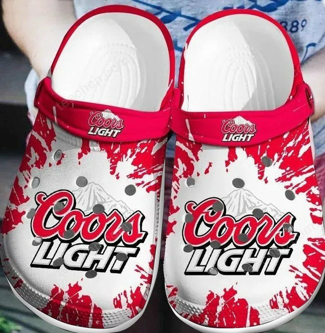 Amazon Budweiser Beer Red Crocs Crocband Clog Shoes