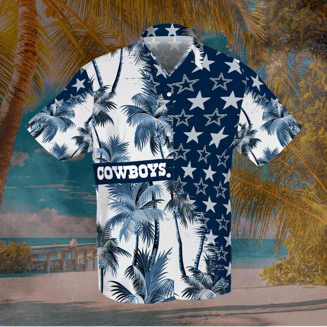 Dallas Cowboys NFL Tropical Hawaiian Shirt