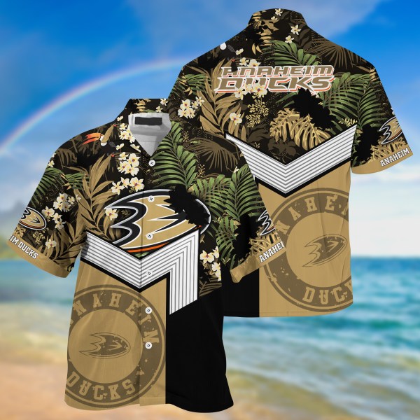 Anaheim Ducks New Collection Summer 2022 Hawaiian Shirt