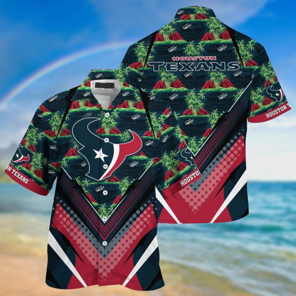 Houston Texans NFL Tropical Hawaiian Shirt