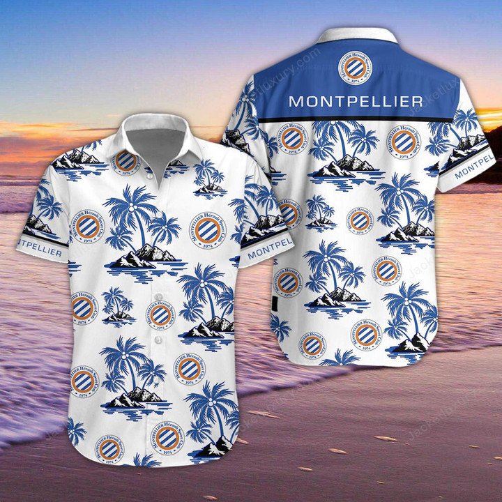 Montpellier HSC Hawaiian Shirt