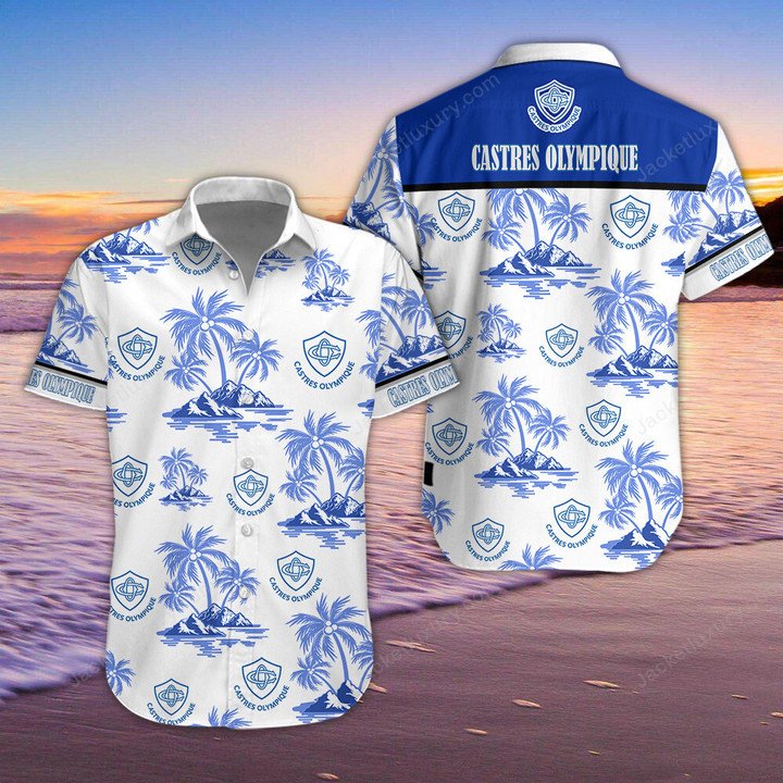 Castres Olympique Hawaiian Shirt
