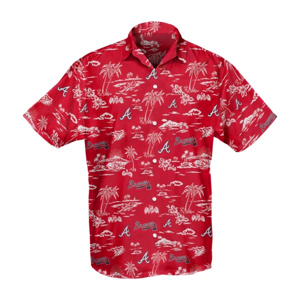 Atlanta Braves MLB Palm Tree Hawaiian Shirt