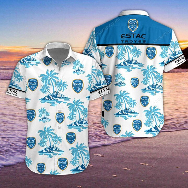 ESTAC Troyes Hawaiian Shirt
