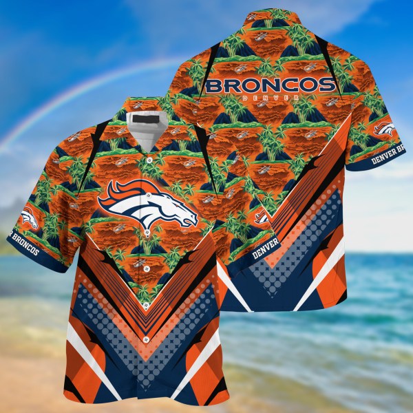 Denver Broncos NFL Tropical Hawaiian Shirt
