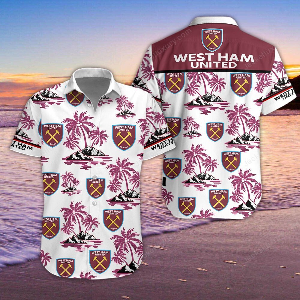 West Ham United F.C 2022 tropical summer hawaiian shirt