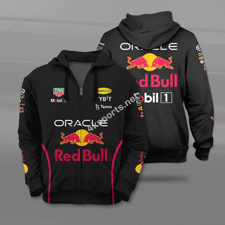 Red Bull Racing F1 Team 3d All Over Print Hoodie Tshirt