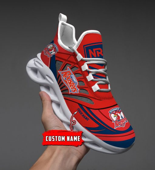 Sydney Roosters NRL Custom Name Clunky Max Soul Shoes