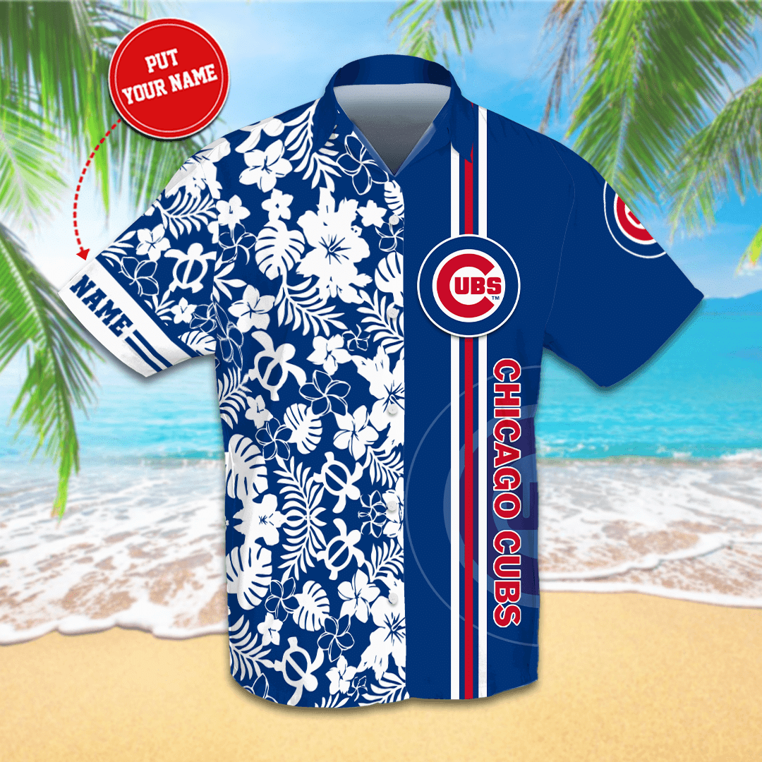Chicago Cubs MLB Personalized Hawaiian Shirt