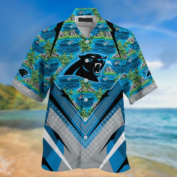 Carolina Panthers NFL Tropical Hawaiian Shirt