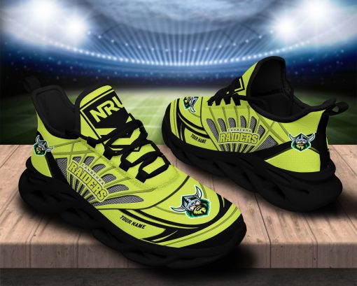 Canberra Raiders NRL Custom Name Clunky Max Soul Shoes