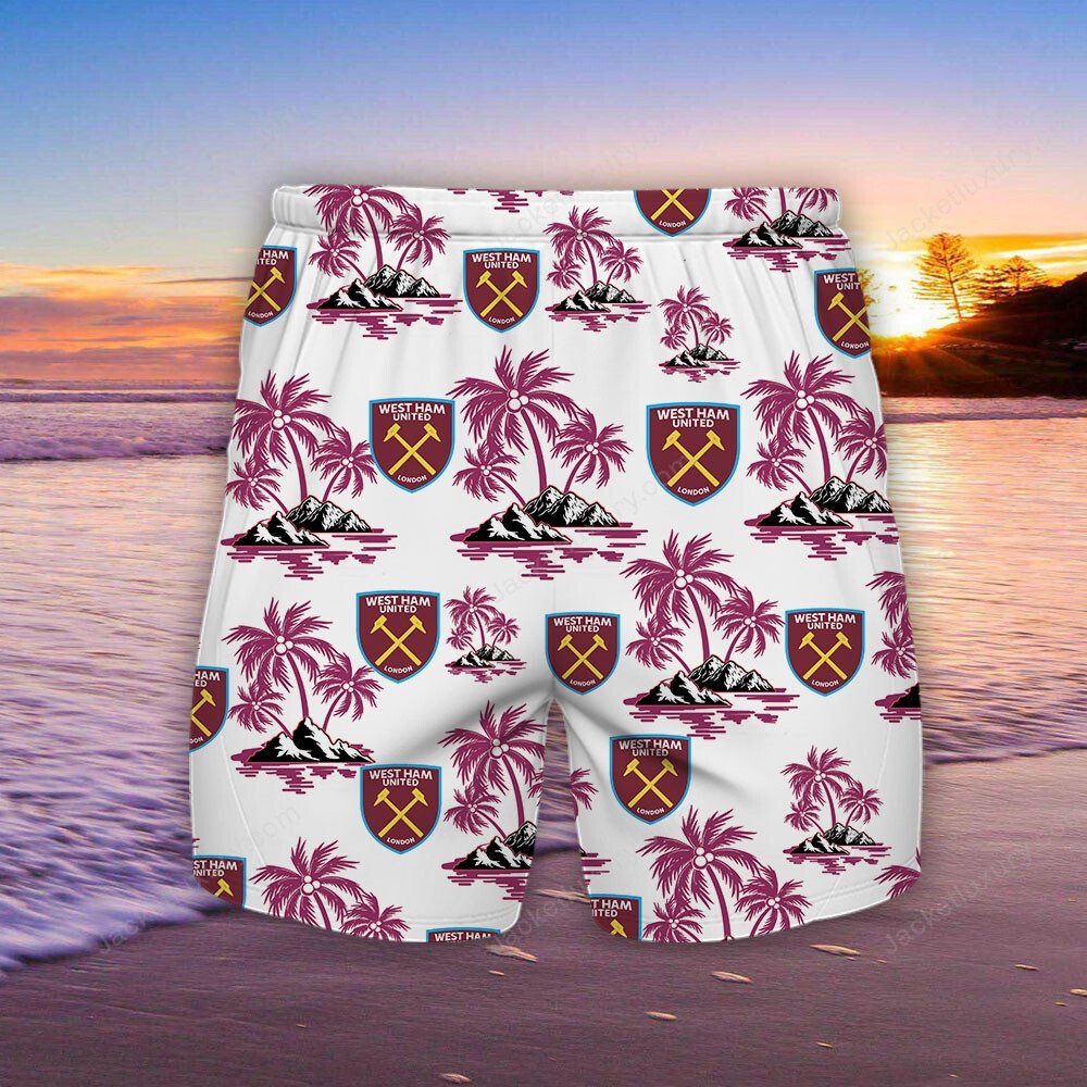 West Ham United F.C 2022 tropical summer hawaiian shirt