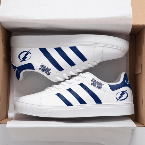 Tampa Bay Lightning White Stan Smith Low Top Shoes