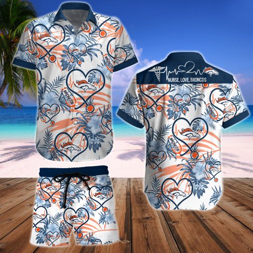 Nurse Love Denver Broncos Hawaiian shirt