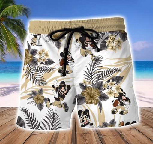 New Orleans Saints Mickey Custom Name Hawaiian Shirt