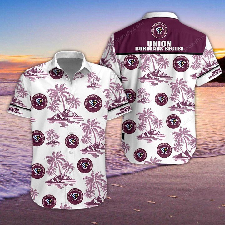 Union Bordeaux Begles Hawaiian Shirt