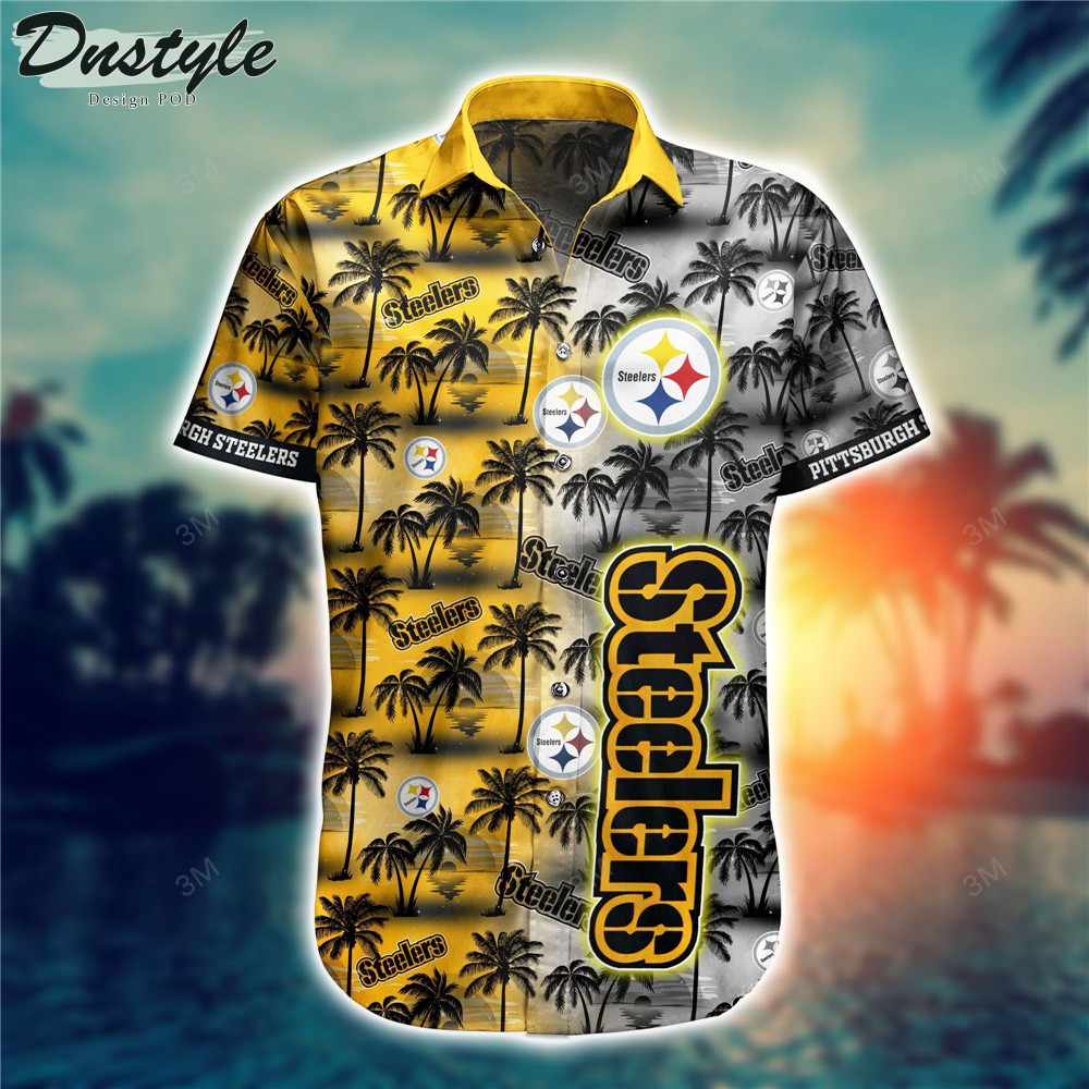 Pittsburgh Steelers Flower Gift For Summer 2022 Hawaiian Shirt