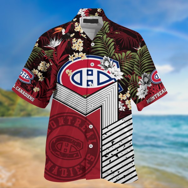 Montreal Canadiens New Collection Summer 2022 Hawaiian Shirt