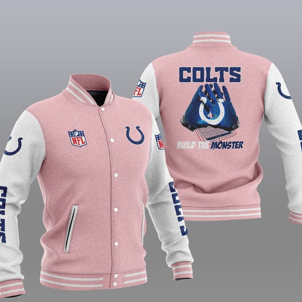 Indianapolis Colts Build The Monster Varsity Jacket