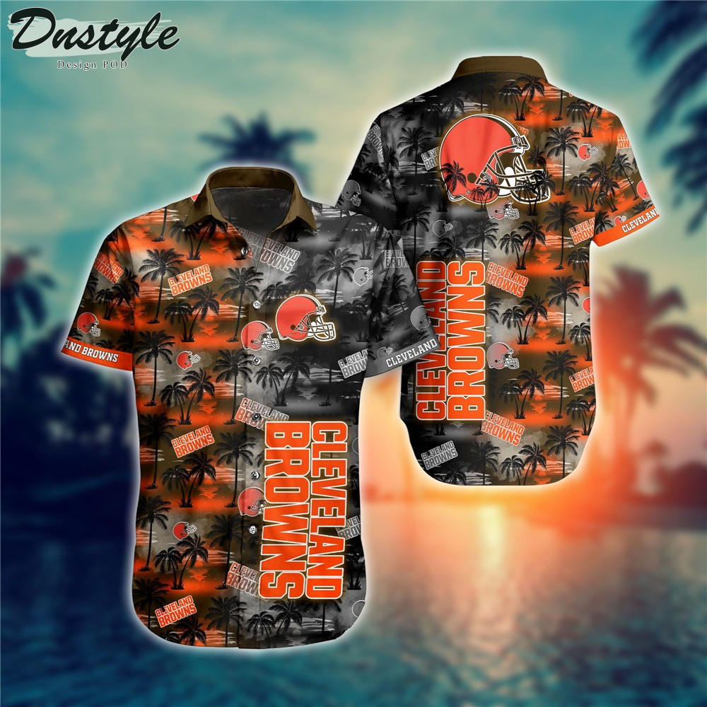 Cleveland Browns Flower Gift For Summer 2022 Hawaiian Shirt